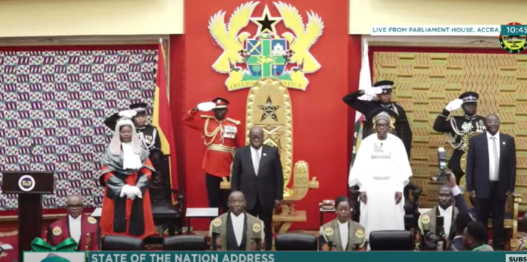Watch Live: Akufo-Addo’s final State of Nation Address