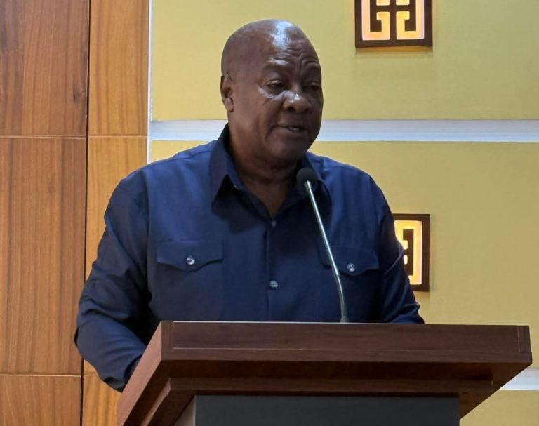 Mahama calls on clergy to speak against injustice in the country