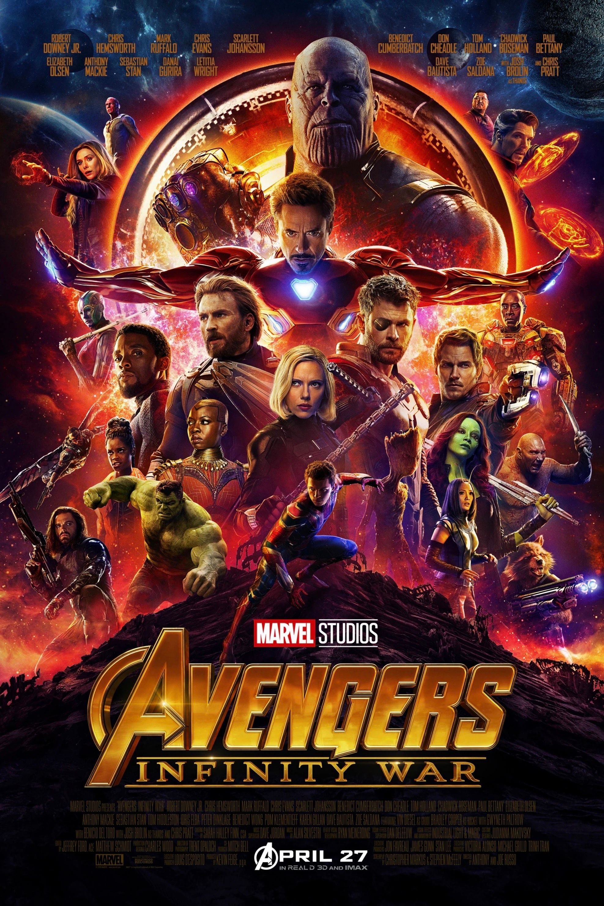 Avengers Infinity War Poster