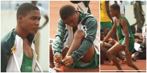 Physically-challenged AUGUSCO athlete shocks many with his impressive high jump skills