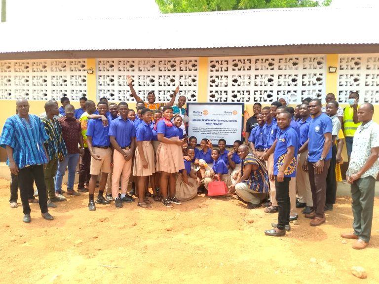 Rotary Club commissions $13,000 WASH facility for Eremon SHTS