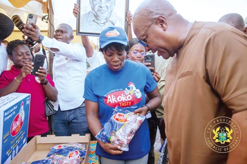 President Mahama launches Feed Ghana Programme