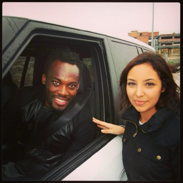 Leyla Hamed pays tribute to Michael Essien after his Real Madrid throwback