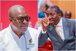 “My trucks were deliberately stopped” – Afenyo Markin narrates how Mahama helped him