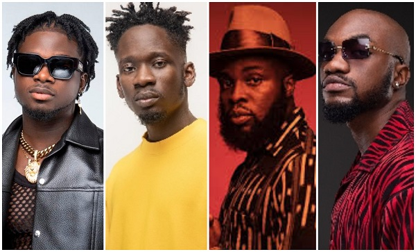 Five Ghanaian artistes accused of sampling songs without permission