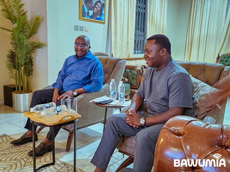 Bawumia visits Ntim Fordjour after NIB attempted to arrest him