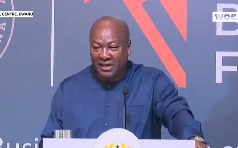 Our goal is to create 40,000 Ghanaian youth-owned businesses in 4 years – Mahama on ‘Adwumawura’