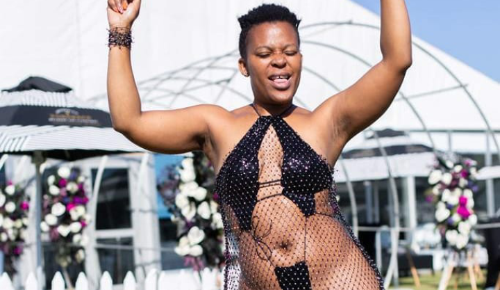 5 Photos Of Zodwa Wabantu In Her Sheer Durban July Outfit 