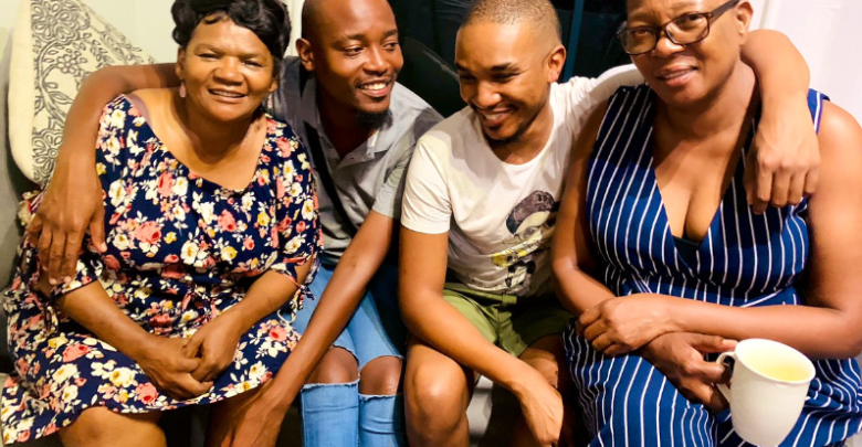 Aww! Moshe Ndiki Gushes Over Him And His Bae Phelo Bala Both Having Supportive Moms