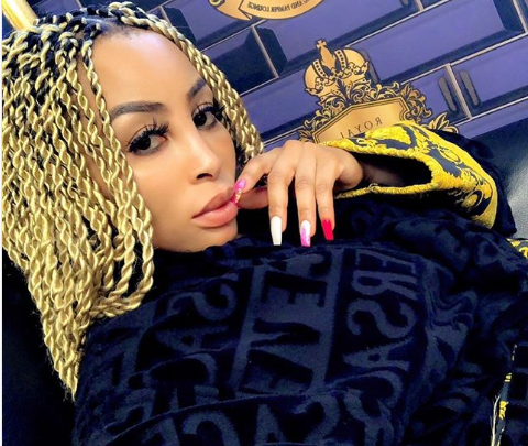 Khanyi Mbau Has Black Twitter Talking With Hot Lingerie Photo