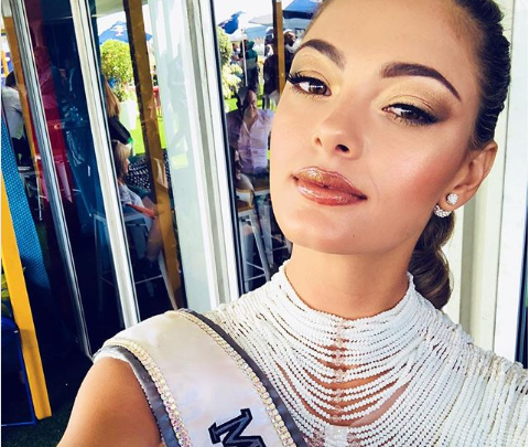 Miss Universe Demi Leigh Celebrates A Major Social Media Milestone