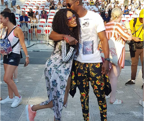 Pics! Dineo Moeketsi And Solo's Dreamy Baecation In France