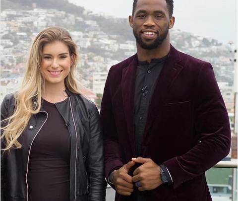 Rachel Kolisi Drags Tweep For Saying Siya Kolisi Is 'A Type'