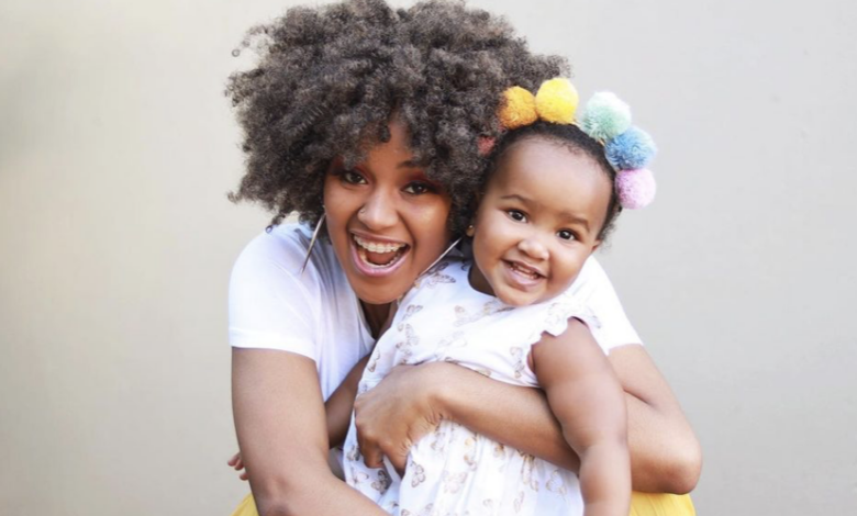 Mpoomy Ledwaba Pens A Heartfelt Note In Celebration Of Her Daughters 2nd Birthday