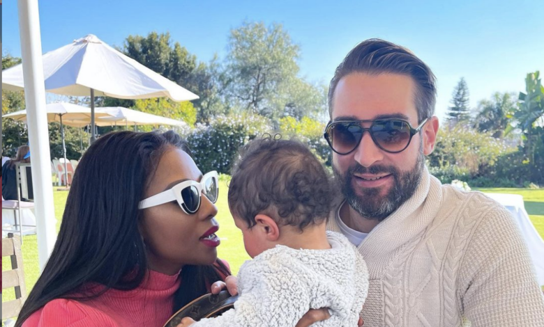 Pic! Pearl Modiadie Gives Her Baby Daddy A Sweet Shout Out In Celebration Of His Birthday