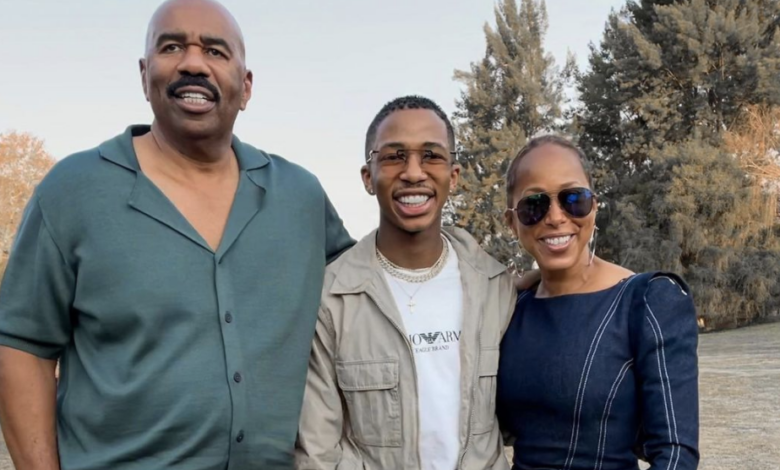 Watch! Lasizwe Hangs Out With The Harvey's And Teaches Them An Amapiano Dance