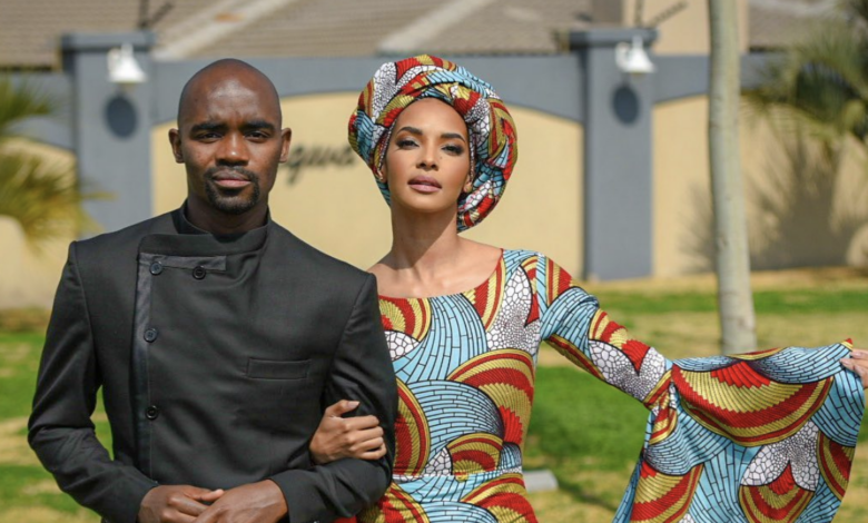 Pics! Inside Liesl Laurie And Musa Mthobeni's Traditional Wedding