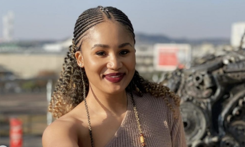 Watch! Keke Mphuti's Reaction To Seeing Herself On a Billboard For The First Time