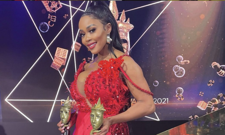 Pics! 5 SA Celebs Who Stunned In Red At The 2021 Royalty Soapie Awards