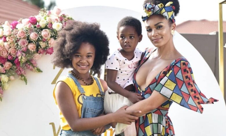 Watch! Pearl Thusi's Daughters Grill Her In Rare Interview