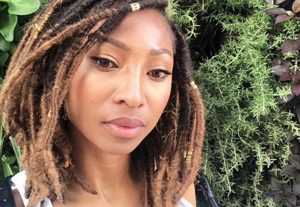 Enhle Mbali Tells Men To Stop Shooting Their Shot At Her During Lockdown