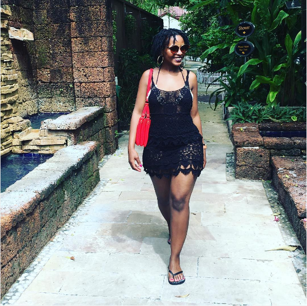 Yummy Mommy Nolo Phiri Flaunts Her Bikini Body In Thailand Ghanamma Com