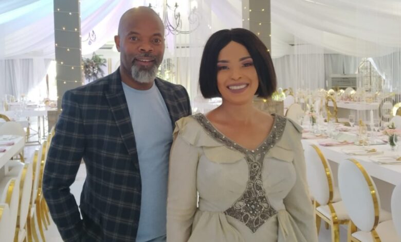 Dumisani Mbebe Shares A Decade Old Sweet Photo With His Wife Actress Mbali Maphumulo