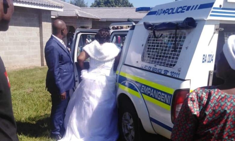 Watch! Couple Gets Arrested At Their Wedding For Violating Lockdown Rules