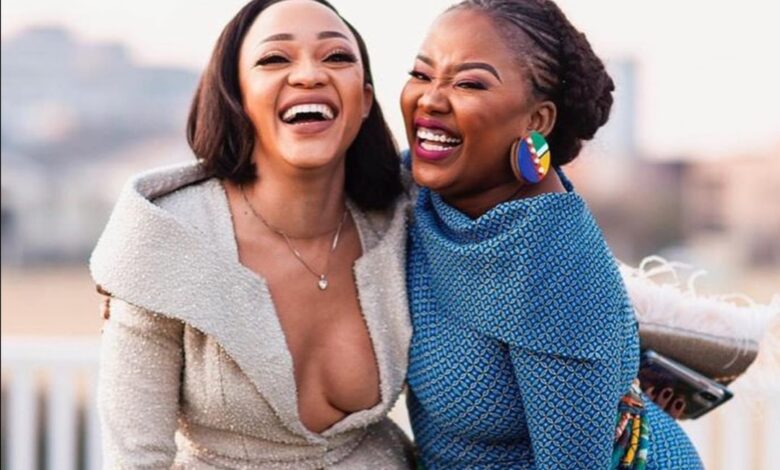 Thando Thabethe Gives A Sweet Birthday Shoutout To BFF Mantsoe!