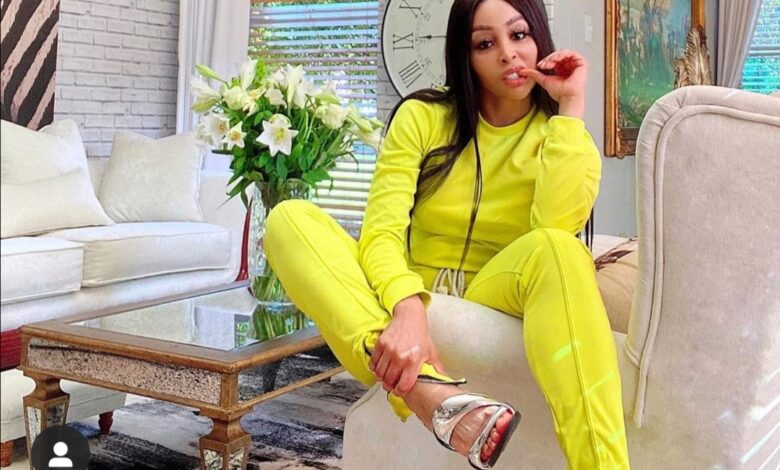 Pics! Khanyi Mbau Gives Away All Her Shoes And It's A Lot Of Pairs