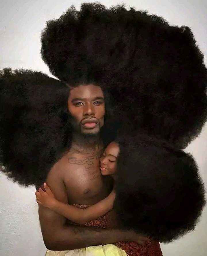 longest natural hair in the world